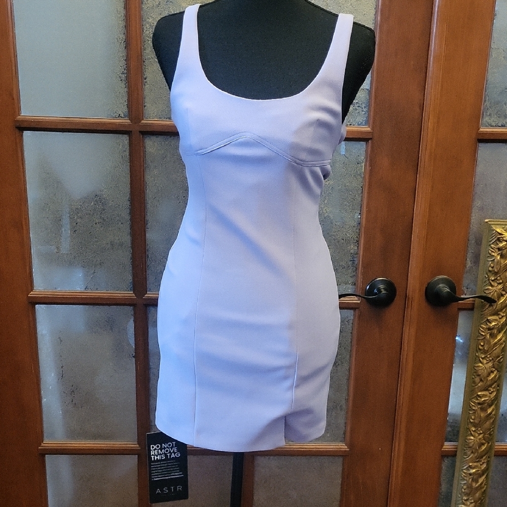 ASTR Lilac Mini Dress Nwt